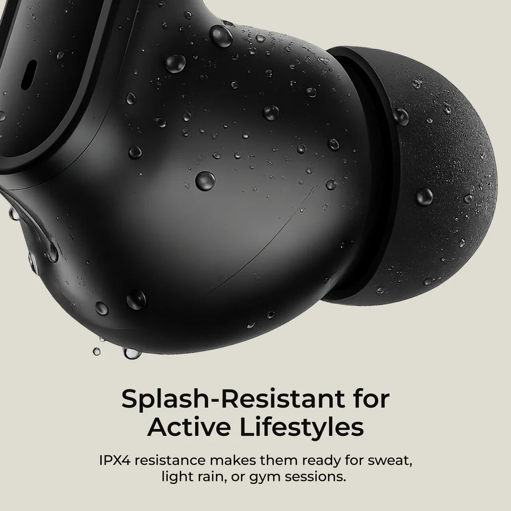 4g Lightweight Bluetooth 5.4 Touch Control In-Ear Wireless Earbuds