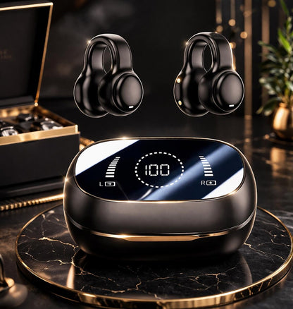 Open Ear Clip-On TWS Earbuds