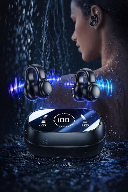 Open Ear Clip-On TWS Earbuds