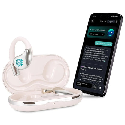 Open Ear AI Translation Wireless Earbuds V5.4 with APP Control